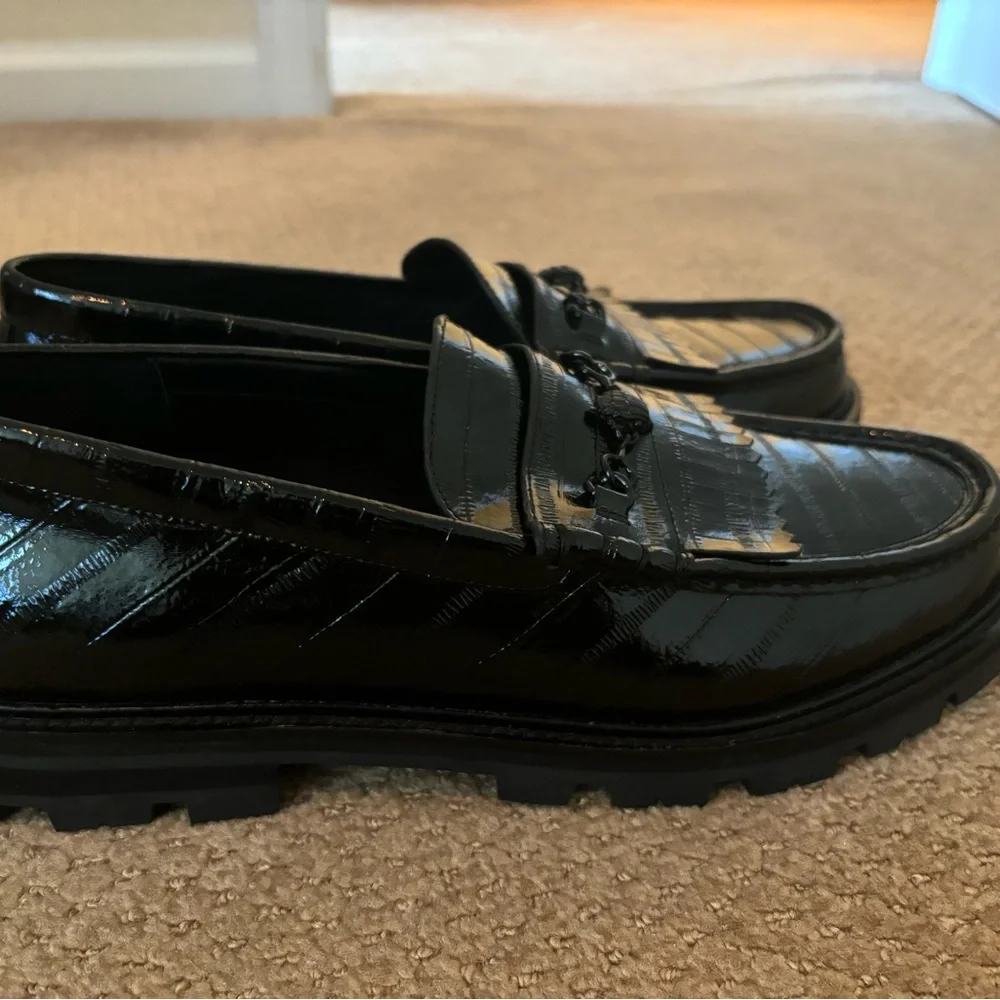 Kurt Geiger Men’s Vincent Eagle Head Slip On Loafer